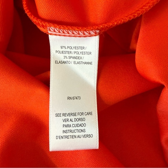 Maison Tara Tangerine Sleeveless Evening Dress. Size XL NWT - Picture 3 of 14